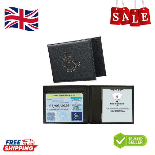Genuine leather disabled blue - genuine,