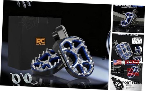 Black double deck dirt bike - deck,