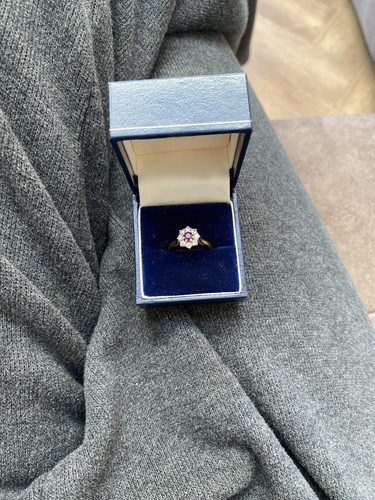 Ruby and diamond - ruby,