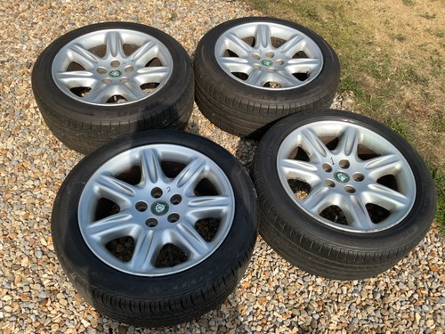 Four jaguar xk8 - jaguar, alloys