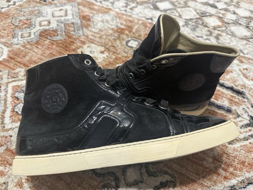 Hermes black suede leather - black, &
