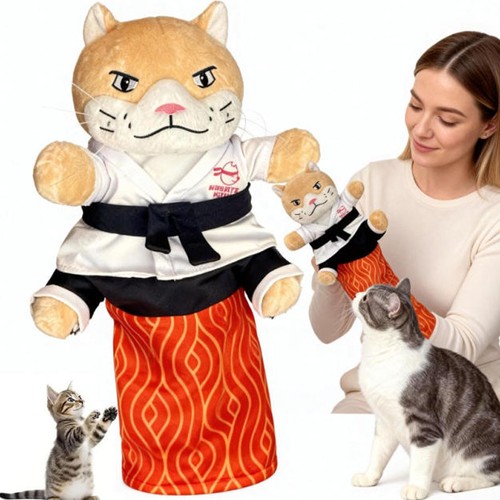 Karate kitty cat wrestling - kitty,