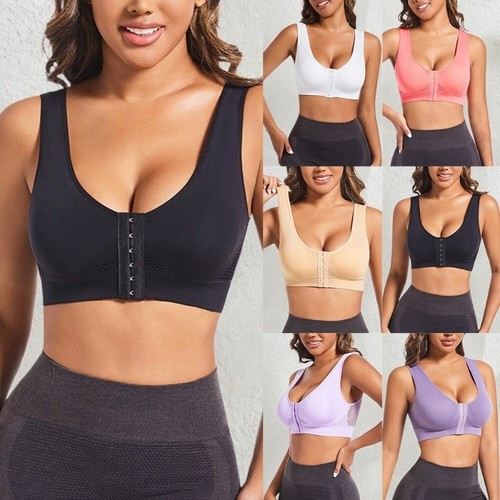Women front fastening bra - front, high