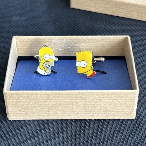 The simpsons cufflinks bart - simpsons,