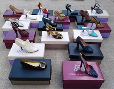 JUST THE RIGHT SHOE by RAINE - SELECTION OF COLLECTABLE MINIATURE LADIES SHOES.