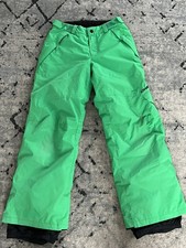 O'Neill Youth Snowpants Escape Series Rider Pants Thermal Insulation Green Sz 10