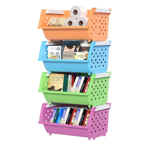 Pack colored stackable - 4-pack,