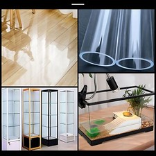 0.3mm - 2mm Clear PVC Plastic