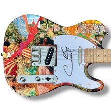 Carlos Santana Signed Guitar