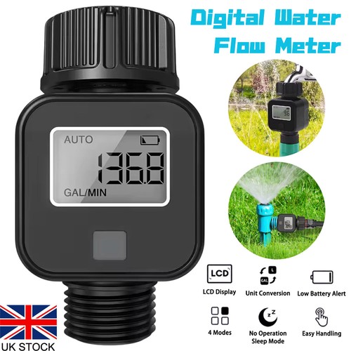 Digital water flow meter ipx5 - water,