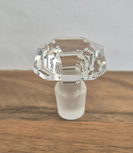 Antique solid glass - glass, perfume