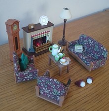Sylvanian families living room - sylvanian,