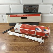 Rexel Velobinder Velo Binder | A4 Home Small Business Document Binding Punch Kit