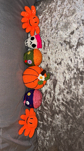 Hand crocheted halloween - crocheted,