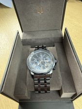 Bulova Marine Star Men's Black IP Stainless Steel Watch