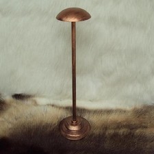 25" Iron Helmet Stand With