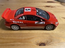 1/18 Rally Car Maisto Peugeot 307 WRC Gronholm Rally Car Model