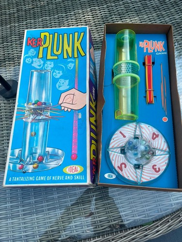 Vintage kerplunk game ideal - vintage,