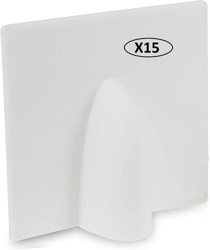 15x white brick buster - white,