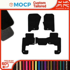 Carpet Car Mats to fit Land Rover Discovery 3 5 Seater 6 Mat Clips 2004-2009