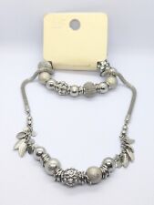Chunky Silver Necklace By