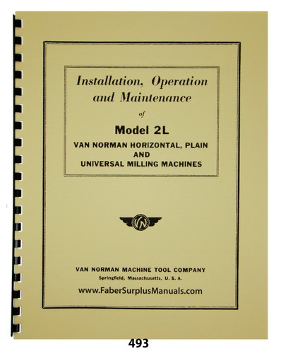 Van norman milling - van,