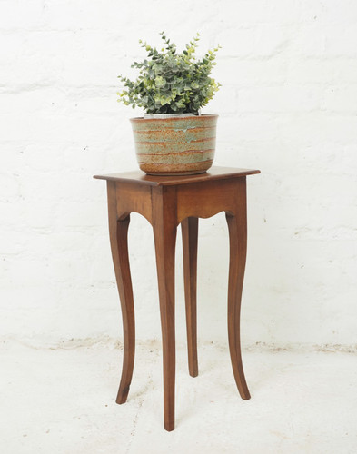 Vintage french wooden plant - wooden,