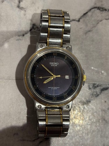 Seiko solar watch - seiko,