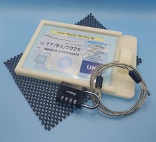 Blue badge security holder