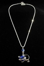 Lapis lazuli cat - cat, necklace
