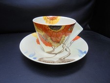 A Clarice Cliff conical shape
