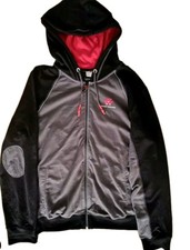 Mens Farming Zip Hoodie Massey Ferguson Original Grey/Black 2XL Mint condition