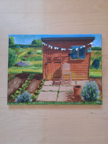 Allotment shed garden - -,