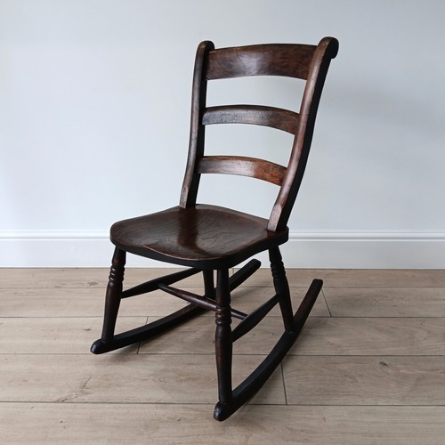 Antique victorian ladder - ladder, back