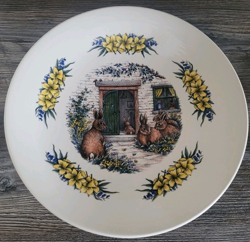 Easter bunny large dish - bunny, bowl