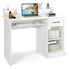Wooden Computer Desk With