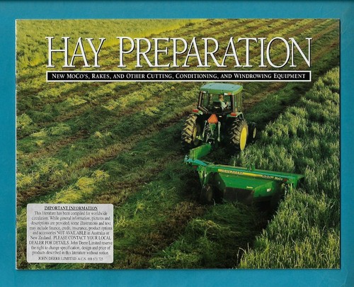 John deere hay equipment - john,
