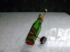 VINTAGE GLENFIDDICH GOLF TROLLEY SCOTCH WHISKY MINATURE DECANTER BOTTLE VGC