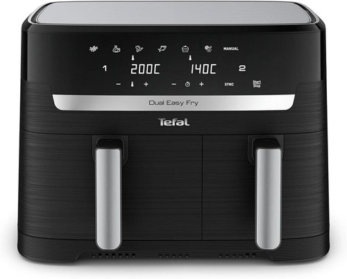 Tefal easy fry dual zone - easy,