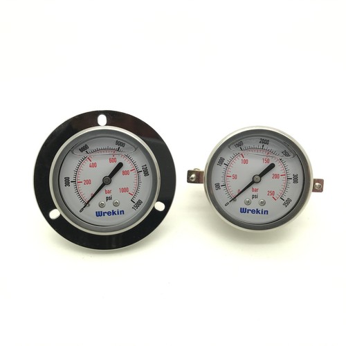 Pressure gauge 63mm dial - 63mm, back