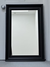 IKEA Hemnes Mirror 90cm x 60cm Black Frame
