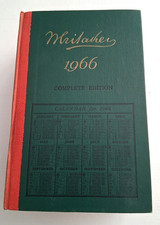 Whitakers Almanac 1966 Vintage