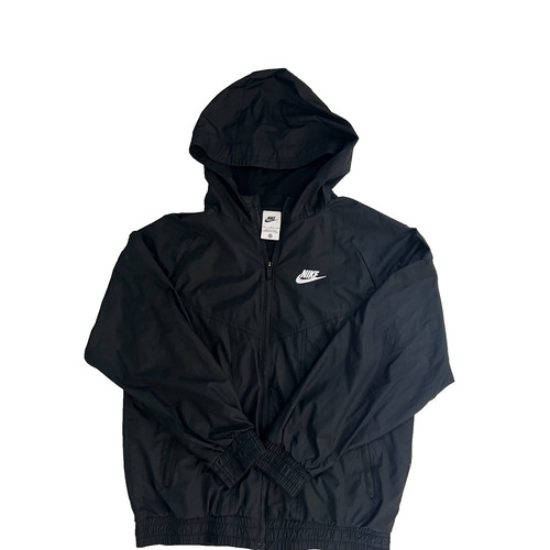 Nike black hooded mesh lined - black, mesh‑lined