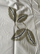 YVES DELORME BROUSSE BLANC EURO PILLOWCASE PALACE COLLECTION LUXURY