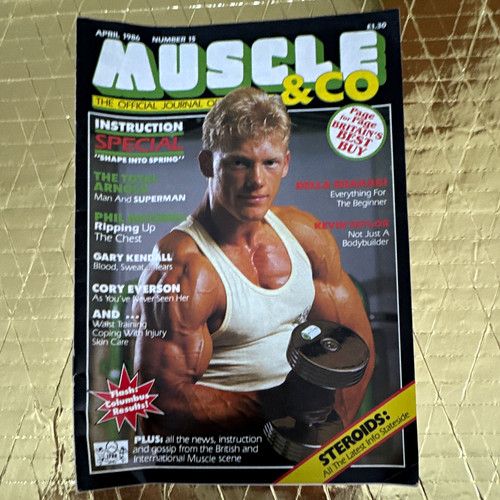 Muscle magazine april - &,