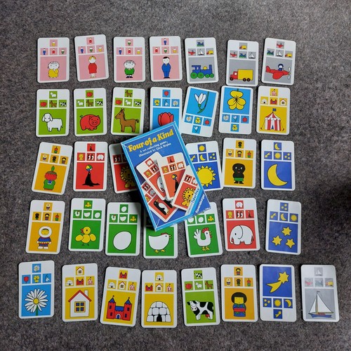 Vintage four kind card - of,