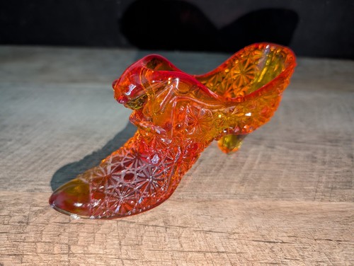 Vintage fenton amberina - amberina, glass