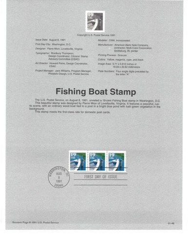 Usps souvenir first day - souvenir,