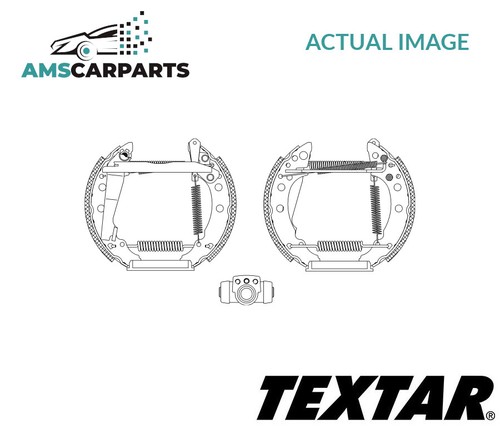 Brake shoe kit set rear - brake,