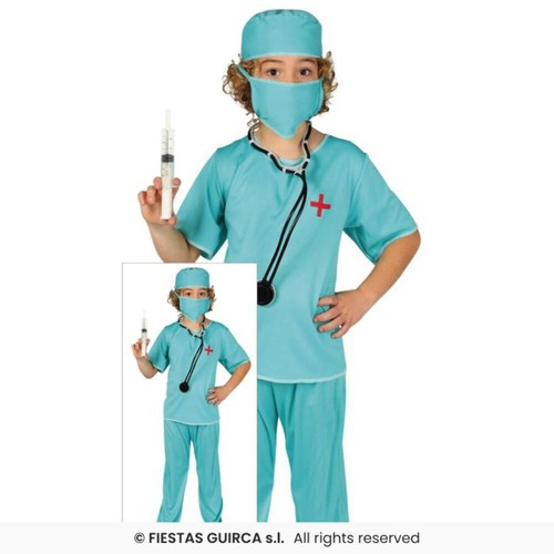 Surgeon costume kids - surgeon,
